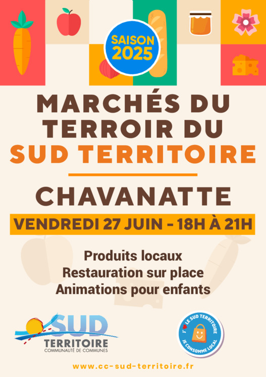 MARCHE DU TERROIR A CHAVANATTE