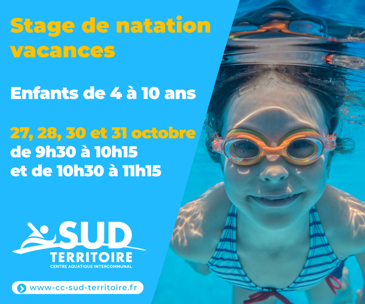 CENTRE AQUATIQUE INTERCOMMUNAL-STAGE DE NATATION