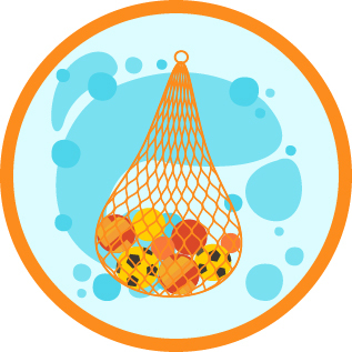 Nouveau : filet à ballons